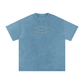 WAKE UP Snow Washed Oversized Cotton T-Shirt