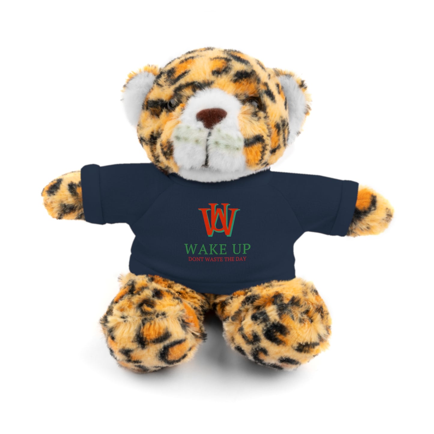 WAKE UP Christmas Stuffed Animals with Tee