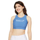 WAKE UP Activewear Women's Padded Sports Bra