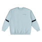 WAKE UP Oversized Crewneck Taped Sweatshirt