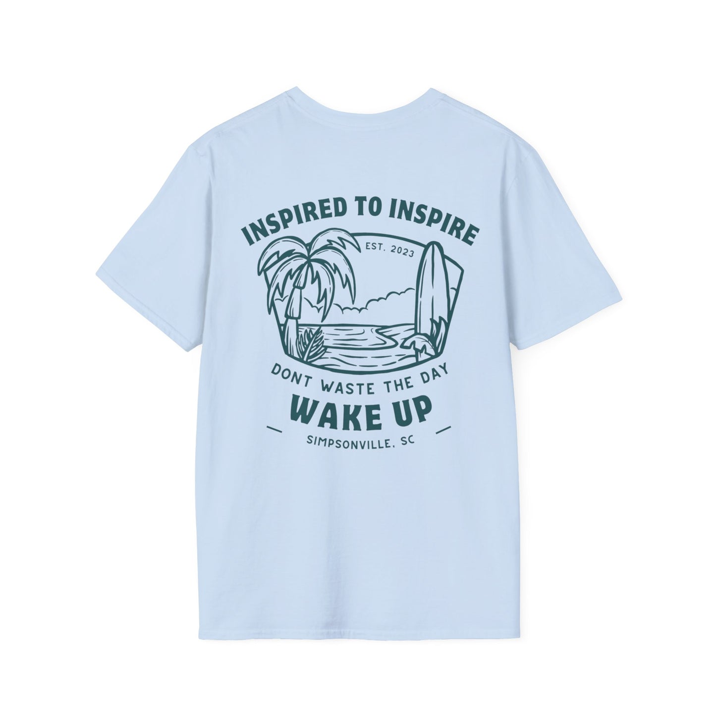 WAKE UP Summer Soft-Style T-Shirt