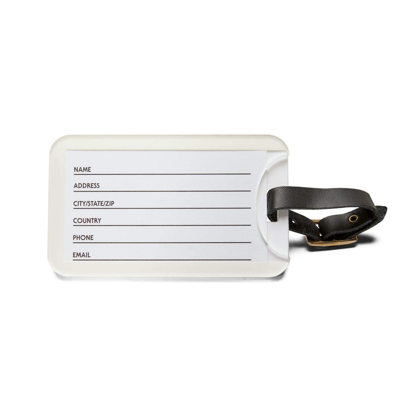 WAKE UP Luggage Tag