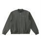 WAKE UP Essential Zip-Up Fleeced Varsity Jacket