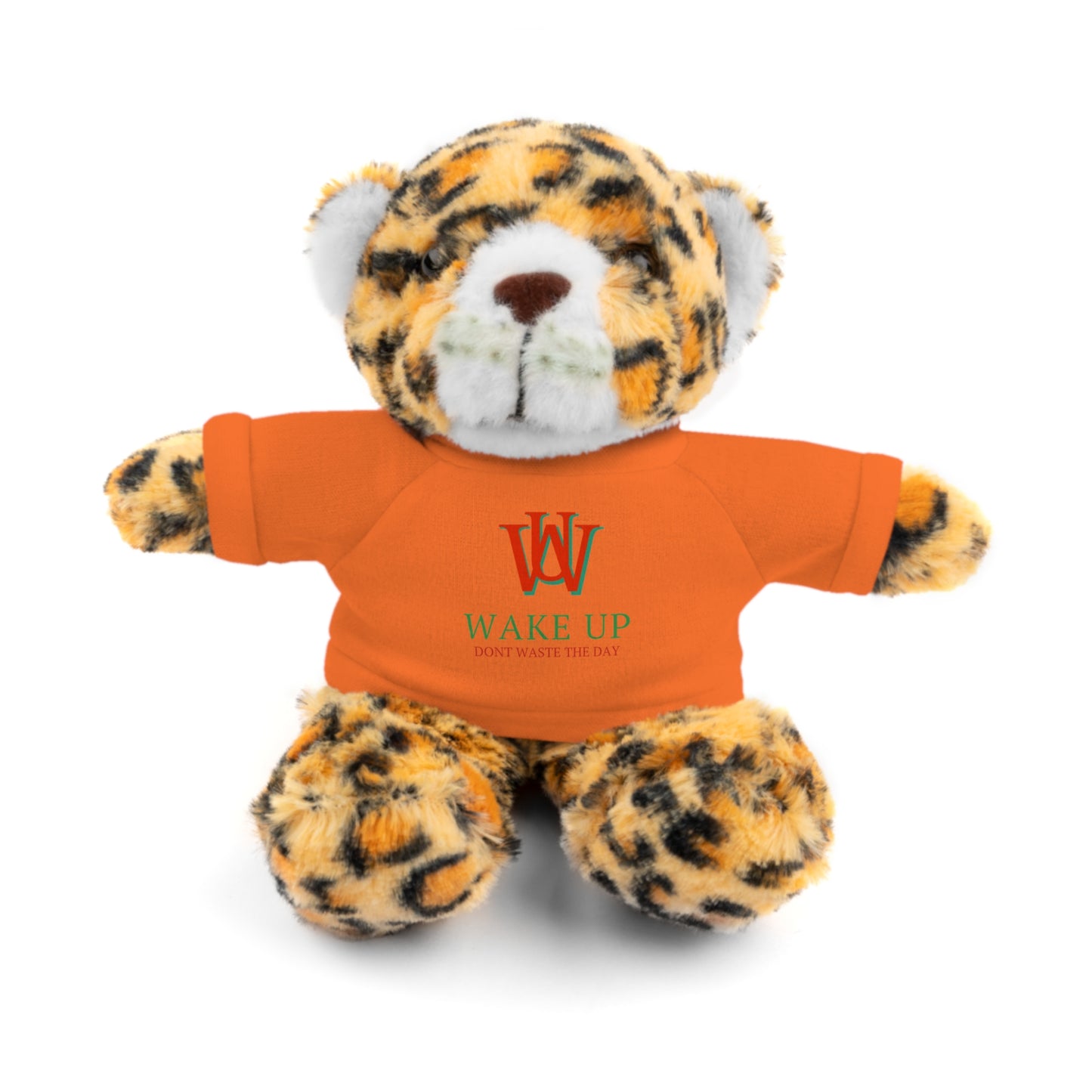 WAKE UP Christmas Stuffed Animals with Tee