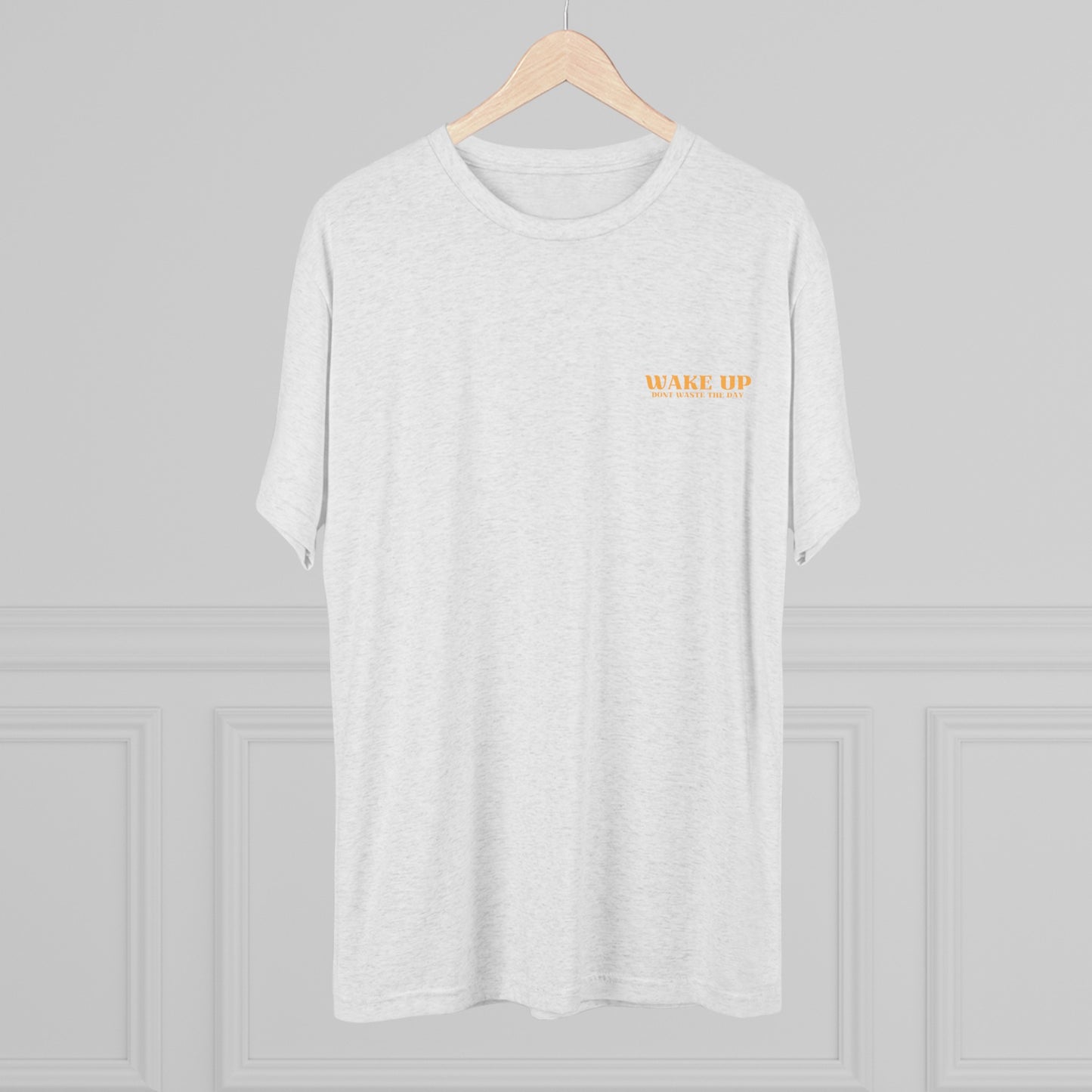 WAKE UP Summer Sun Beach Tri-Blend Tee