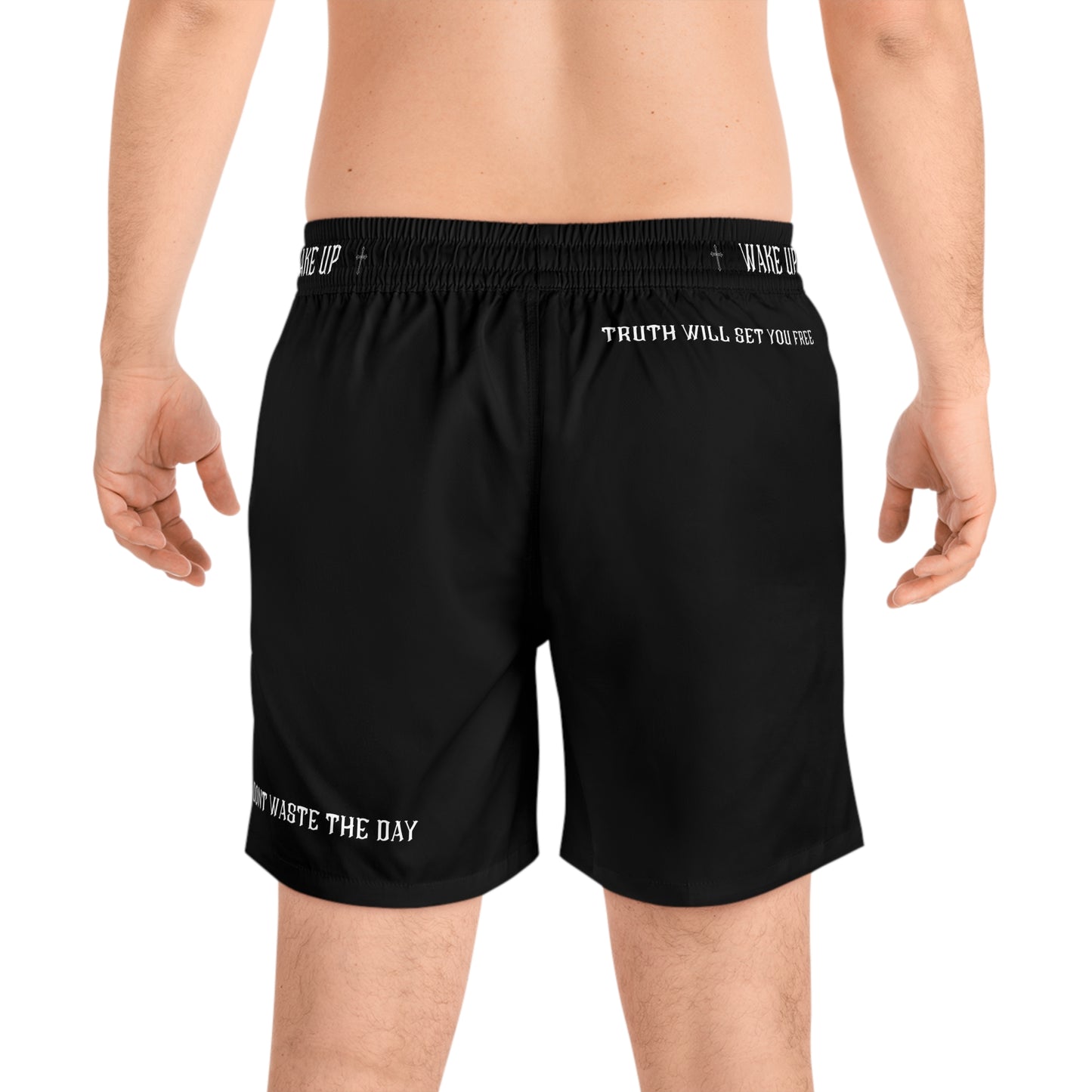 WAKE UP T.W.S.Y.F. Remastered Shorts (BLACK)