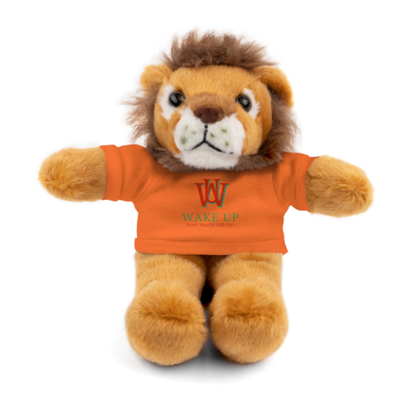 WAKE UP Christmas Stuffed Animals with Tee