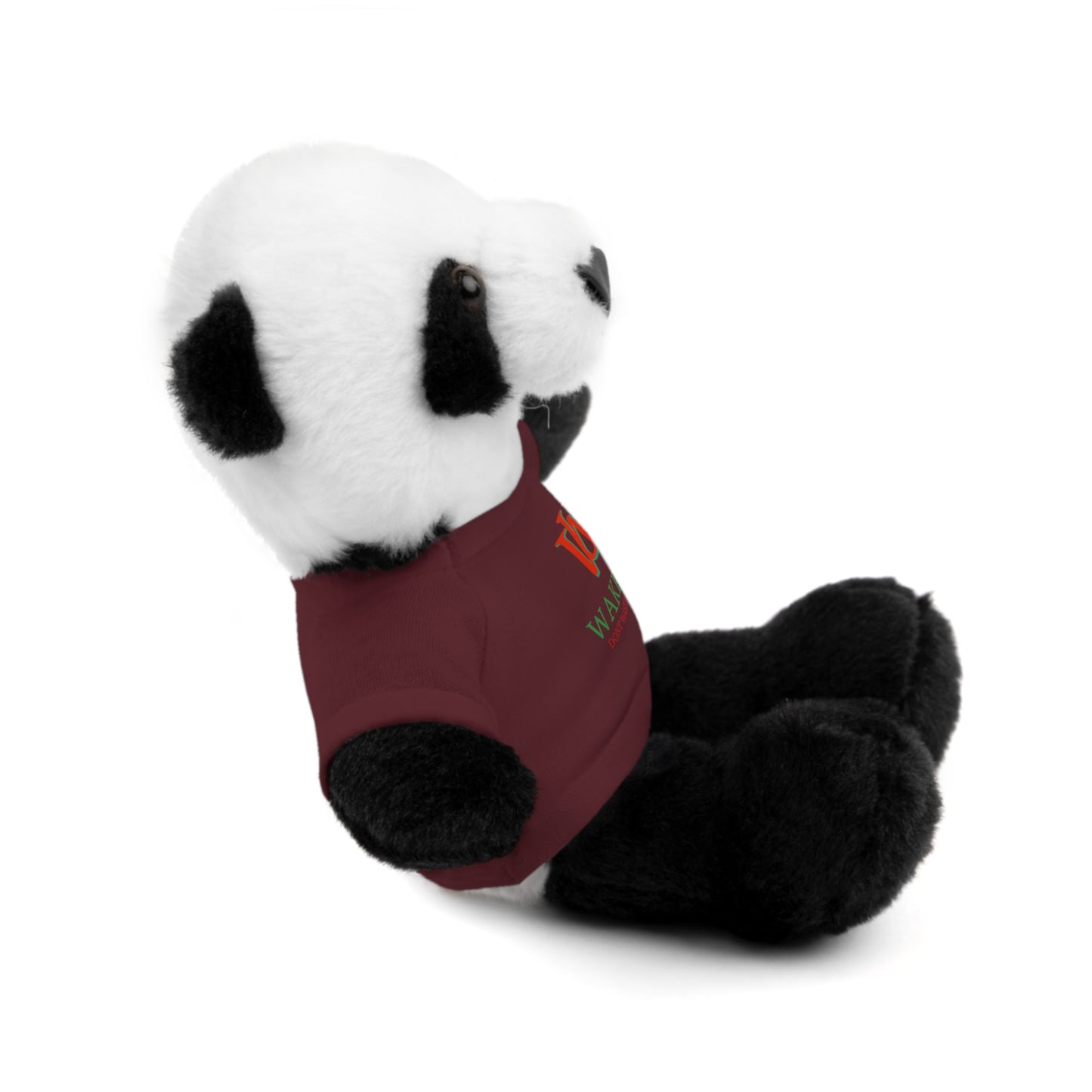 WAKE UP Christmas Stuffed Animals with Tee