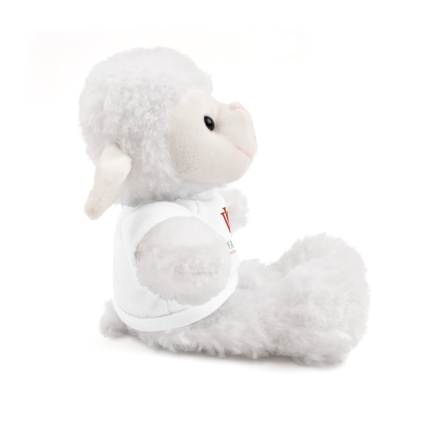 WAKE UP Christmas Stuffed Animals with Tee