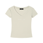 WAKE UP Tencel Slim Fit V-Neck T-Shirt