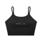 WAKE UP Spaghetti Strap Yoga Sports Bra