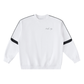 WAKE UP Oversized Crewneck Taped Sweatshirt