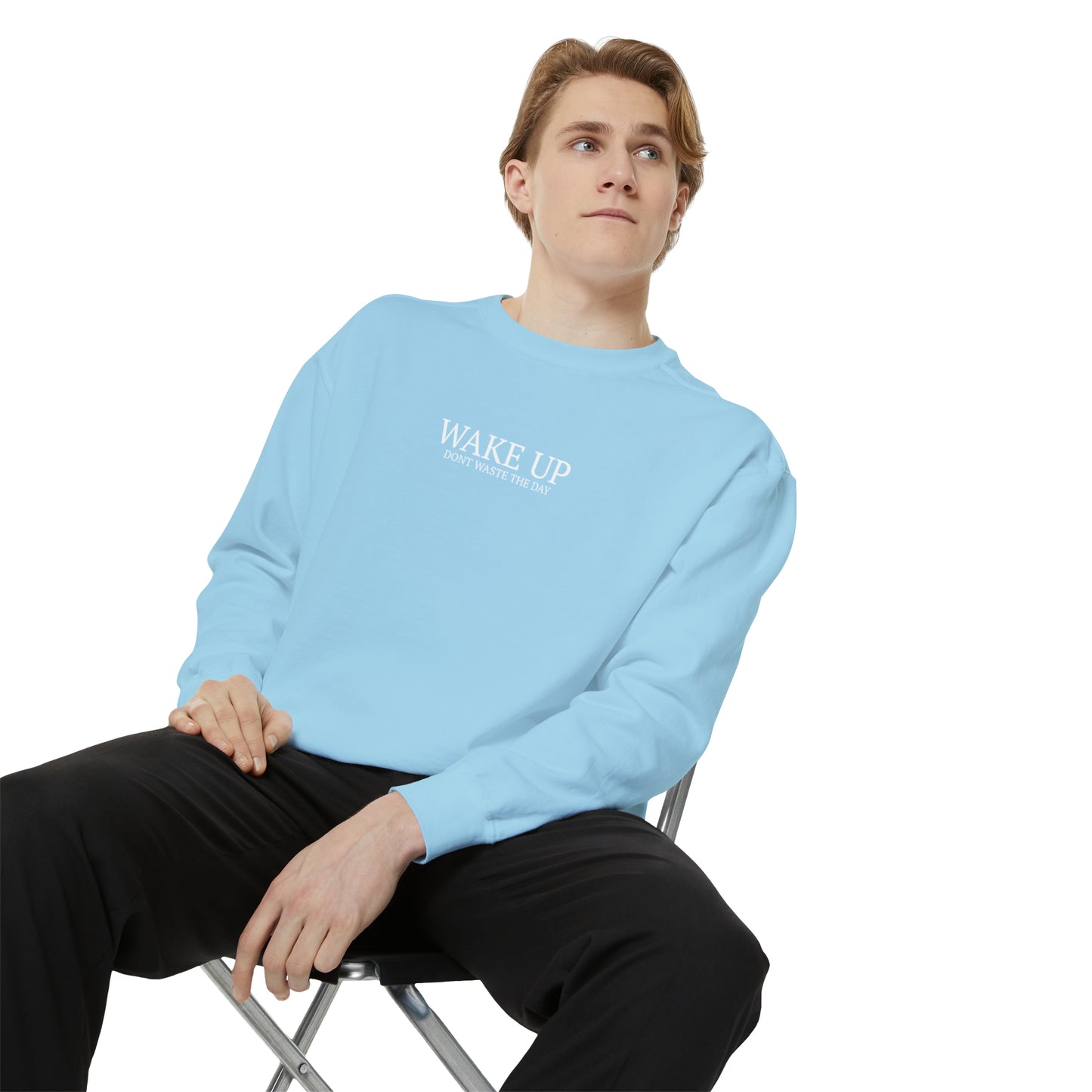 WAKE UP Crewneck (Middle Logo)