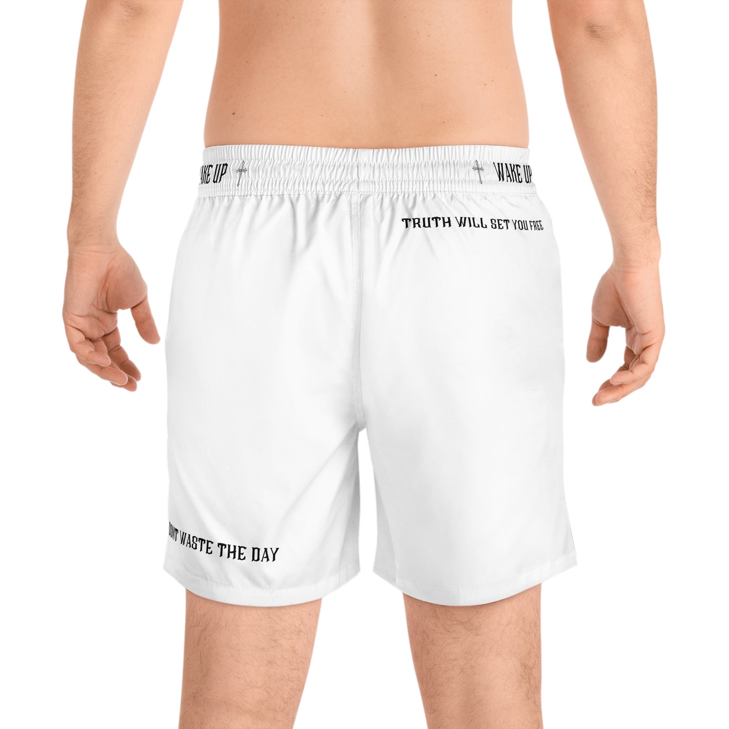 WAKE UP T.W.S.Y.F. Remastered Shorts (WHITE)