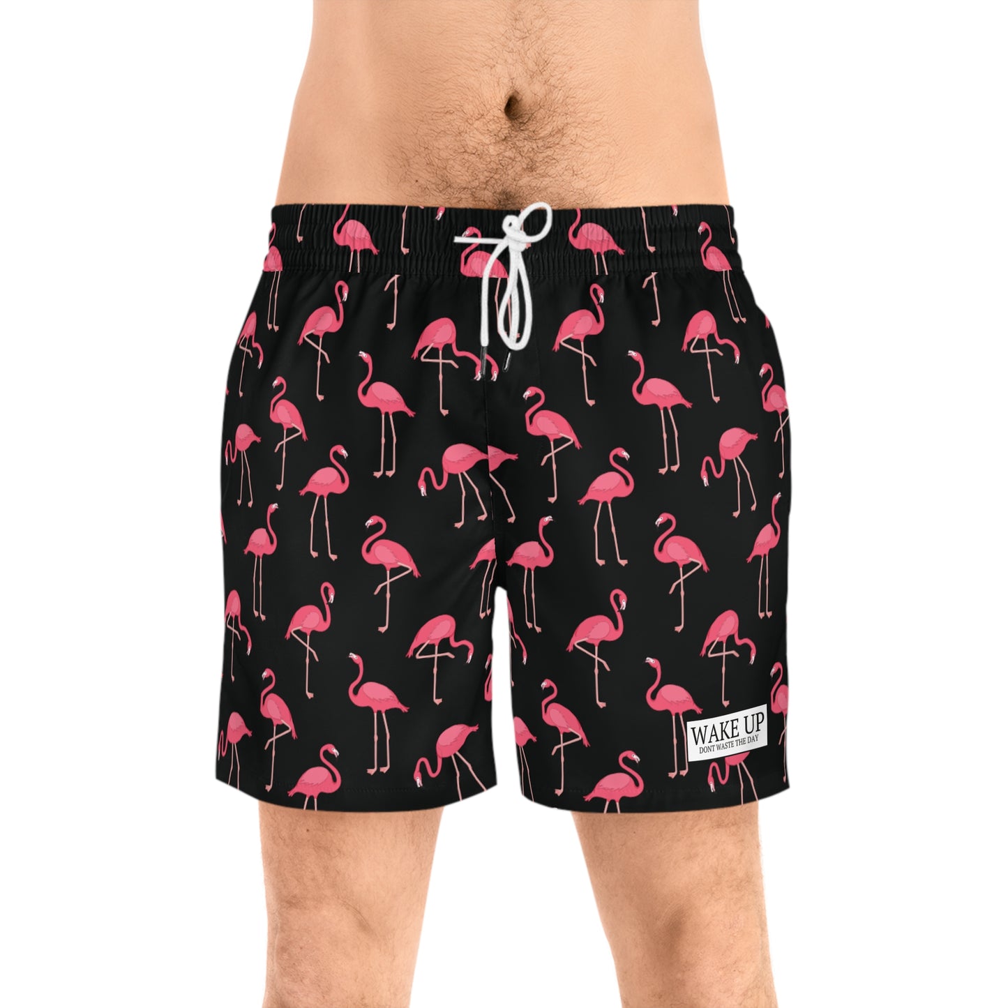 WAKE UP Flamingo Summer Shorts