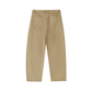 WAKE UP Twisted-Seam Belted Curved-Blade Pants