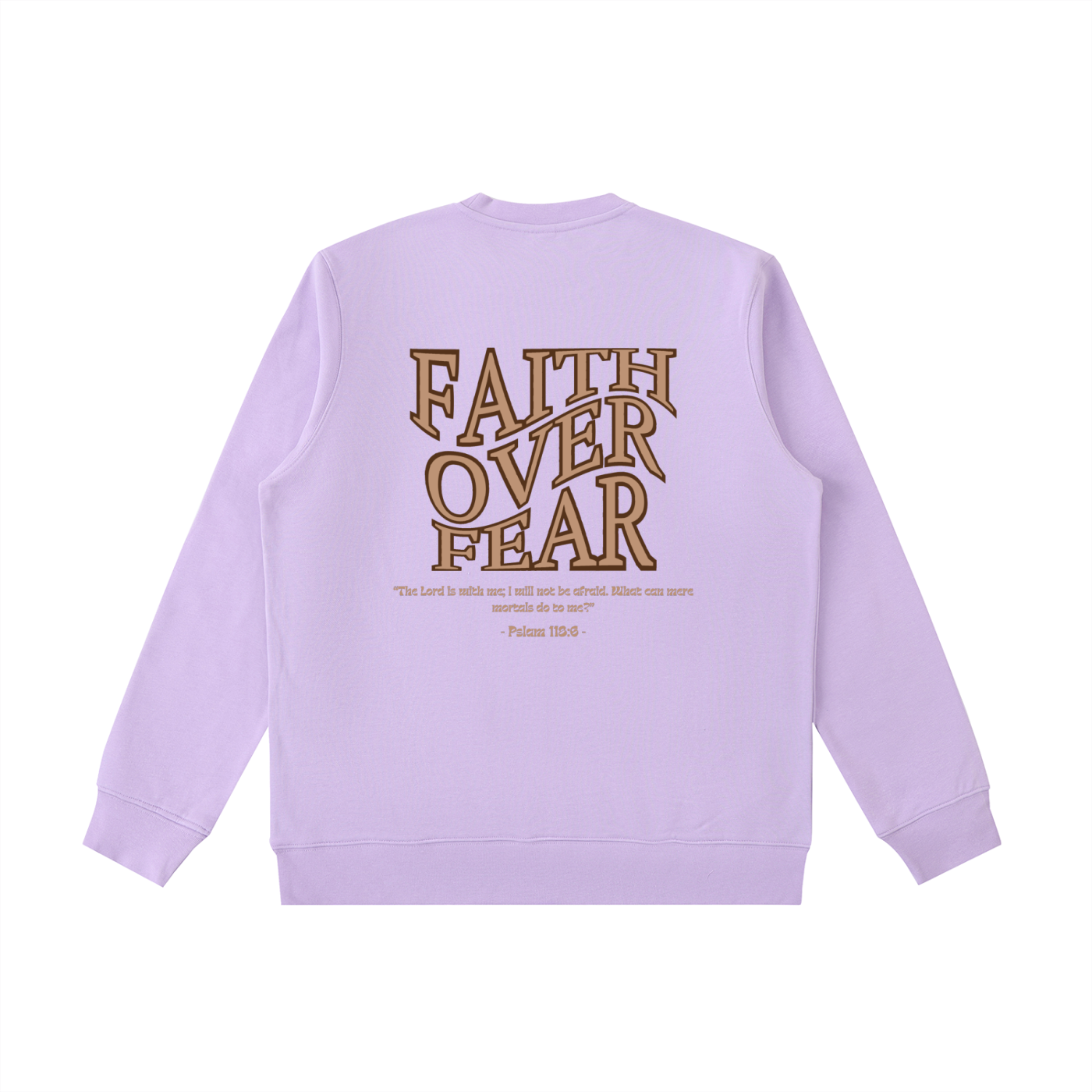 WAKE UP Faith Over Fear Sweatshirt