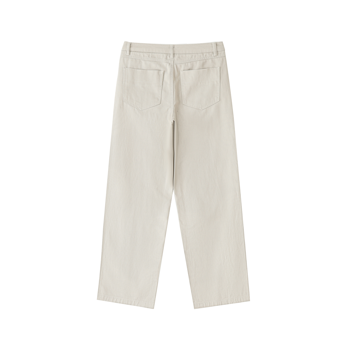 WAKE UP Heavyweight Cotton Straight-Leg Pants