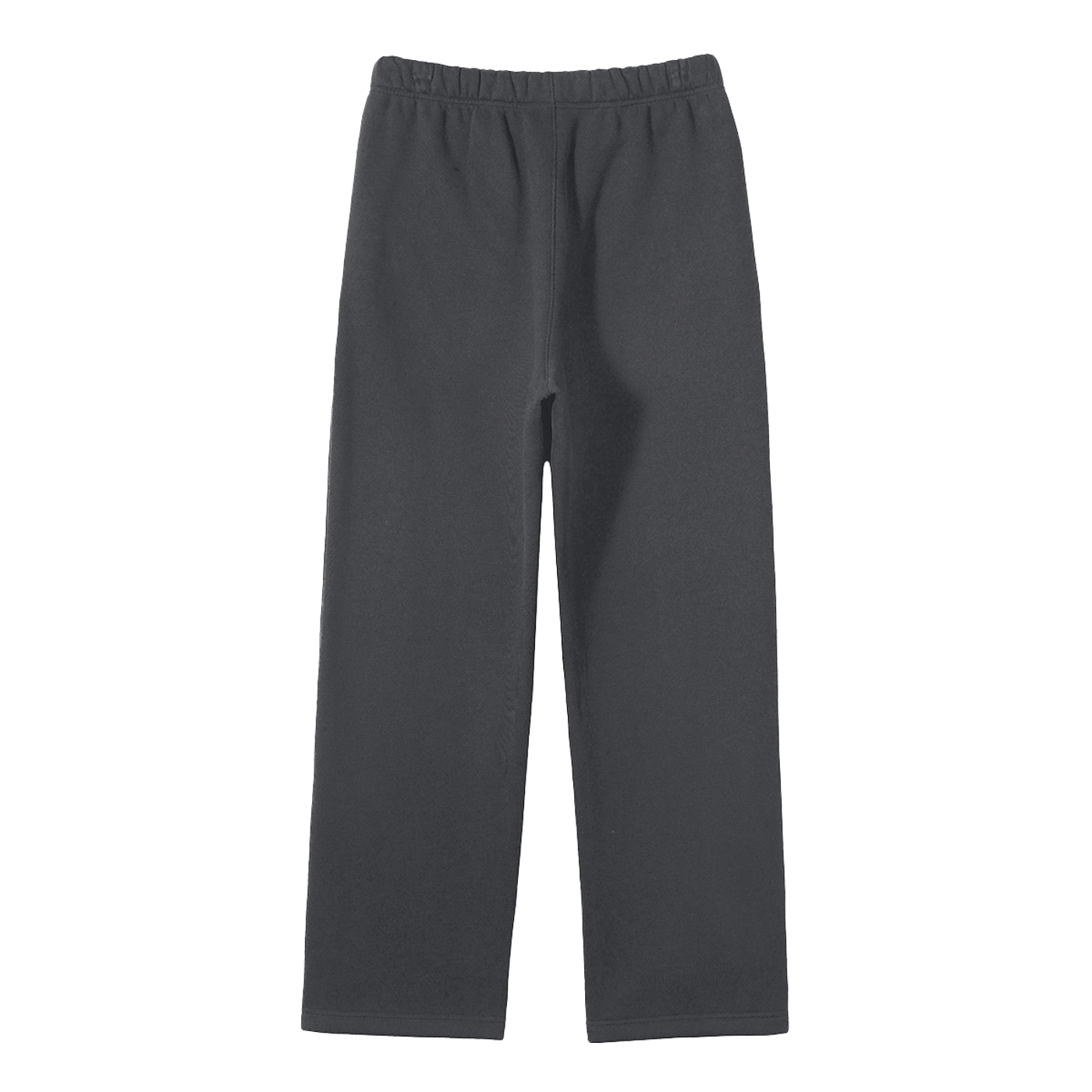 WAKE UP Unisex Solid Color Fleece Straight Leg Pants