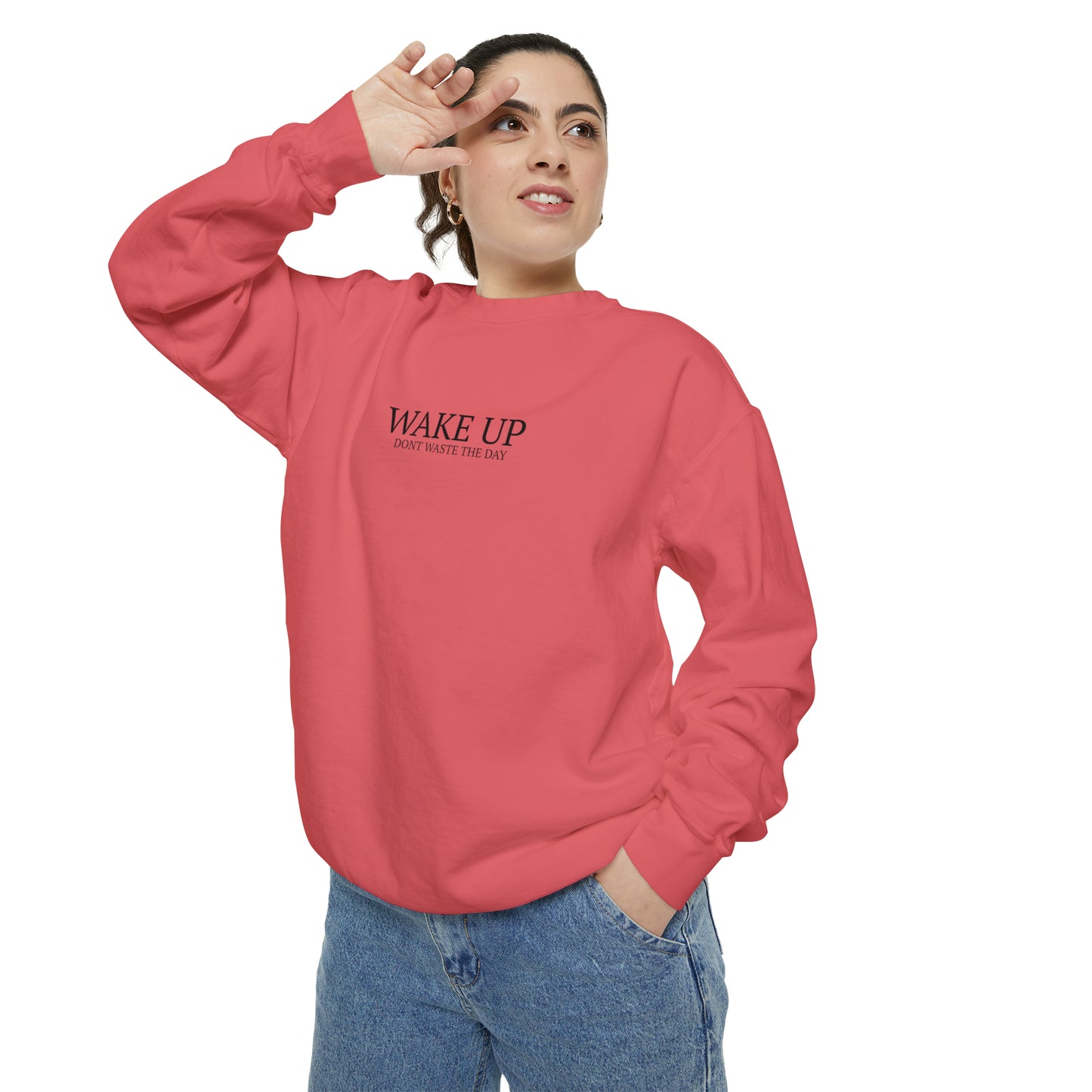 WAKE UP Crewneck (Middle Logo)