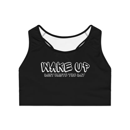 WAKE UP Sprots Bra (Black)