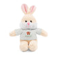 WAKE UP Christmas Stuffed Animals with Tee