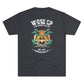 WAKE UP Summer Skull Beach Tri-Blend Tee