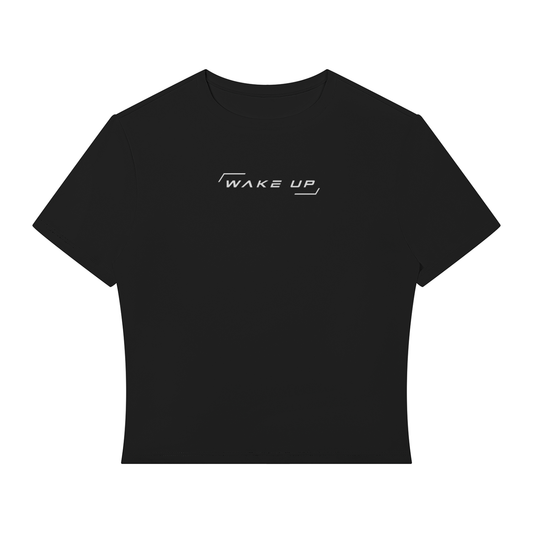 WAKE UP Women’s Performance Crop T-Shirt