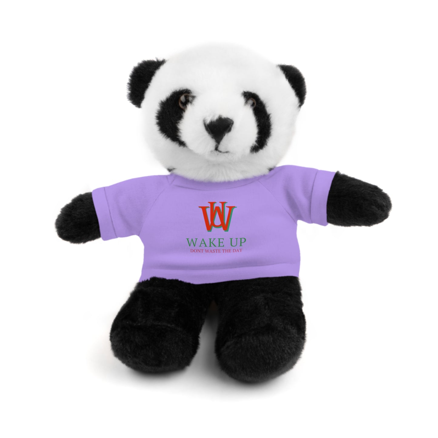 WAKE UP Christmas Stuffed Animals with Tee