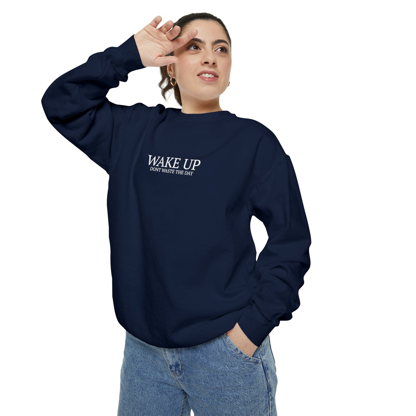 WAKE UP Crewneck (Middle Logo)