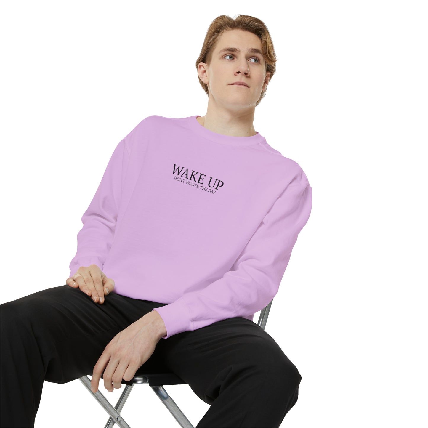 WAKE UP Crewneck (Middle Logo)