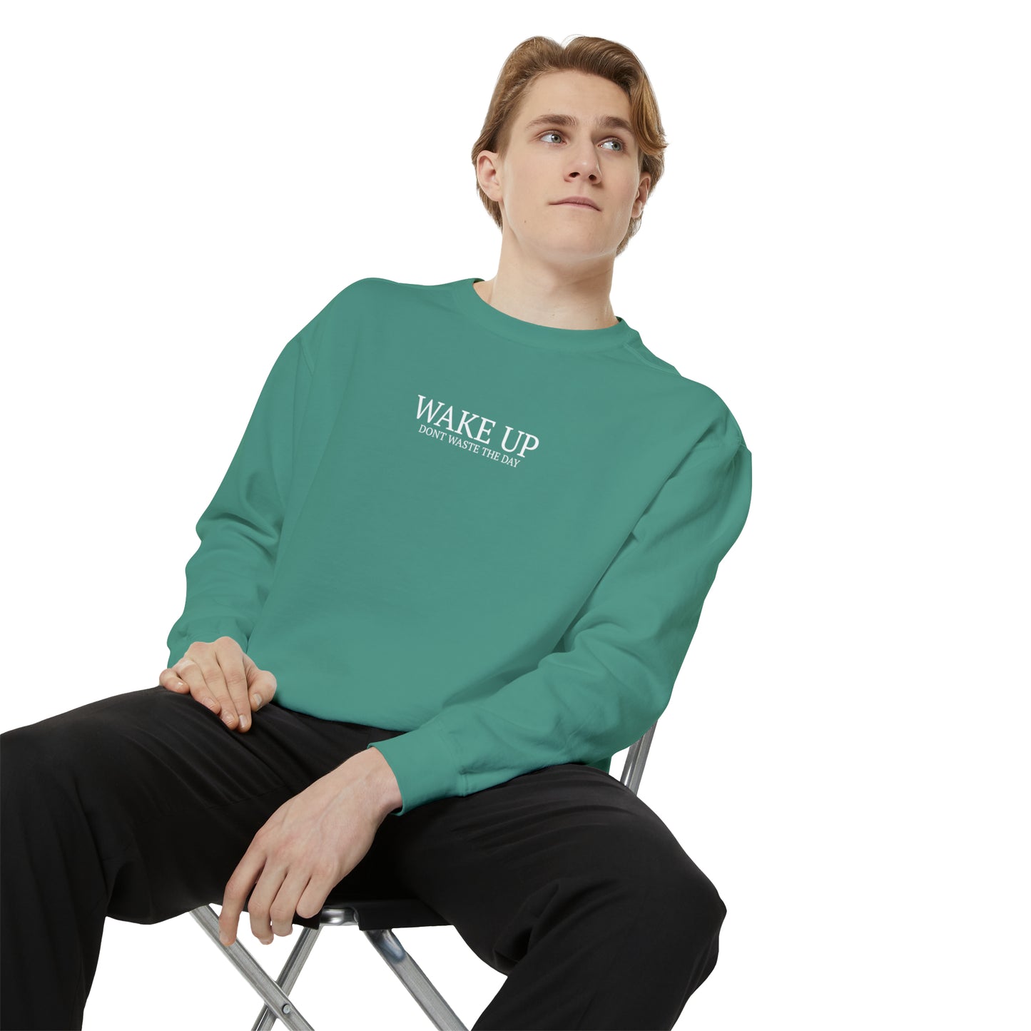 WAKE UP Crewneck (Middle Logo)