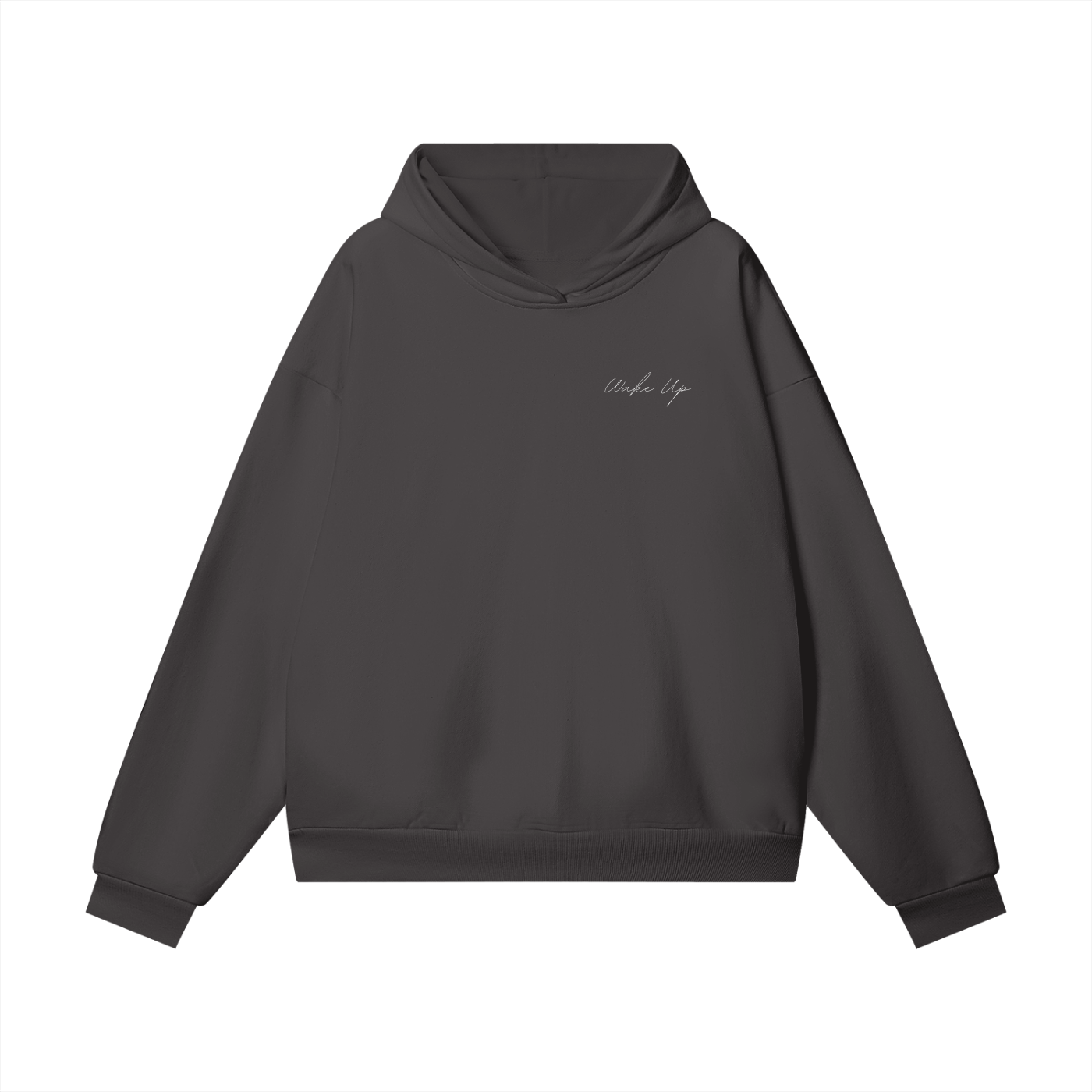 WAKE UP Heavyweight Hidden Pocket Fleece Hoodie