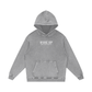 WAKE UP Oversized Snow Washed Hoodie