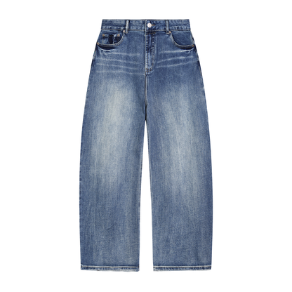 WAKE UP Sun Fade Heavyweight Denim Jeans