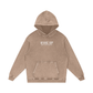 WAKE UP Oversized Snow Washed Hoodie