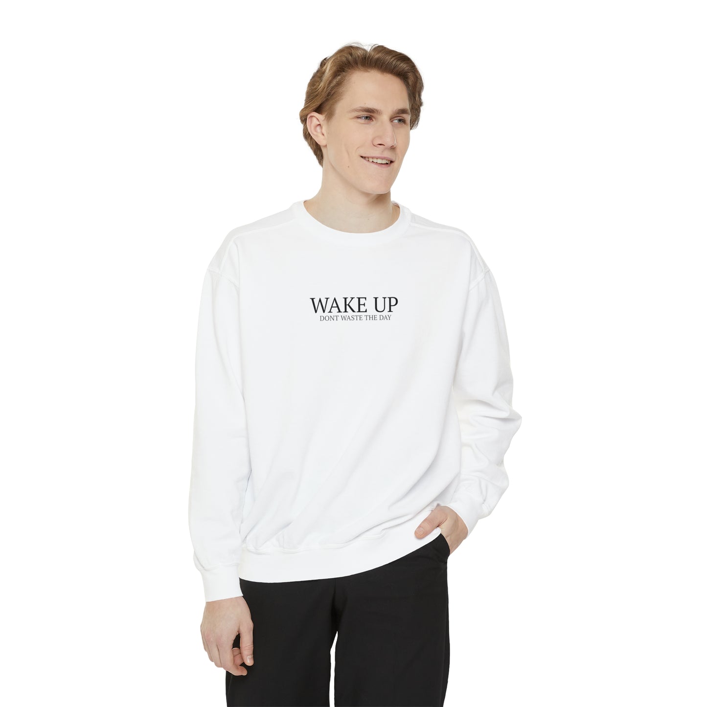 WAKE UP Crewneck (Middle Logo)