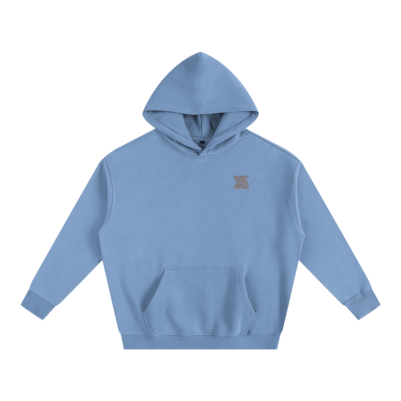 WAKE UP FOF Oversized Fleeced Hoodie