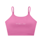 WAKE UP Spaghetti Strap Yoga Sports Bra