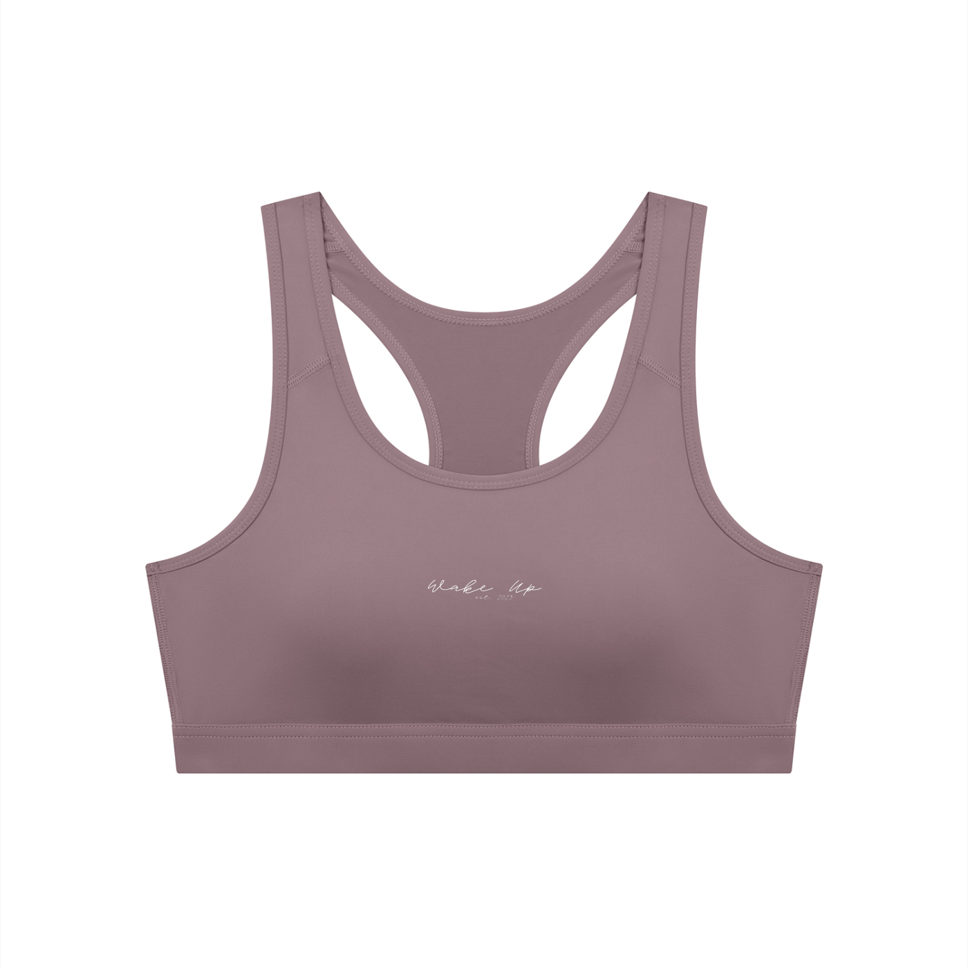 WAKE UP Women's Cropped Sports Bra