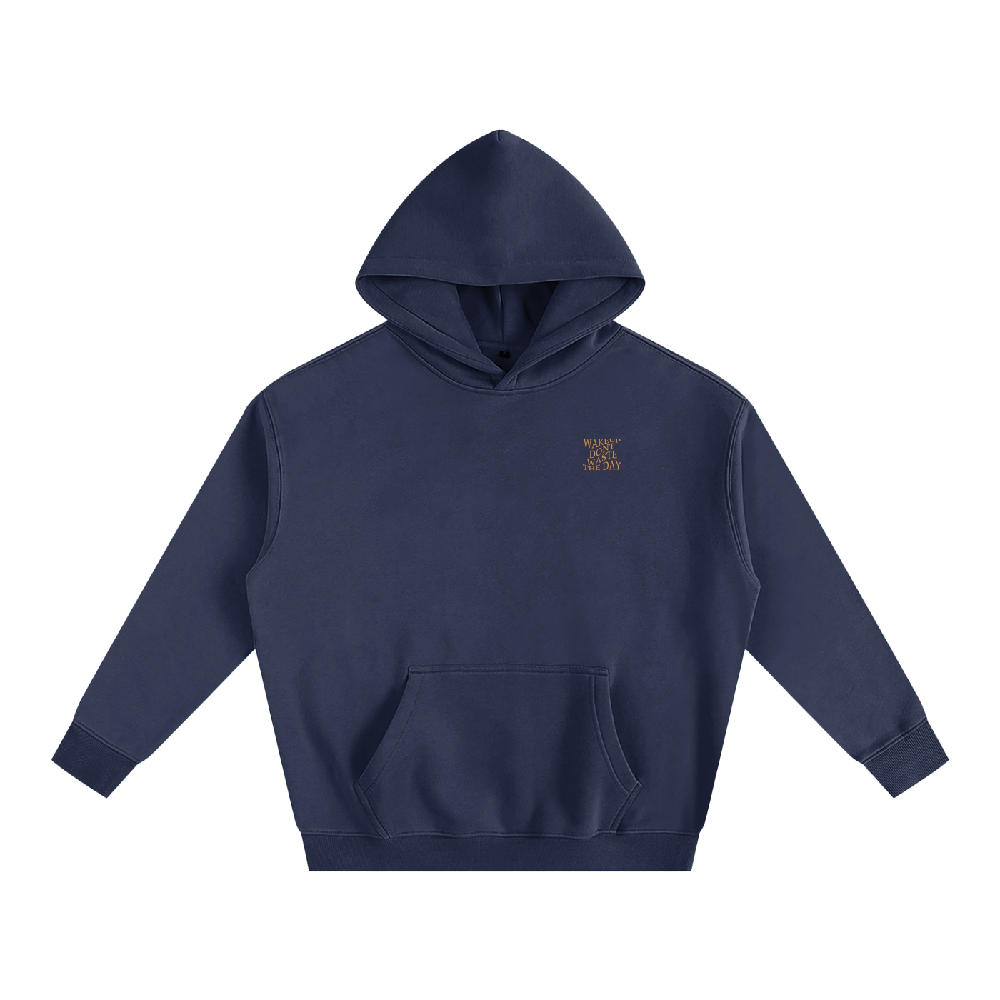 WAKE UP FOF Oversized Fleeced Hoodie