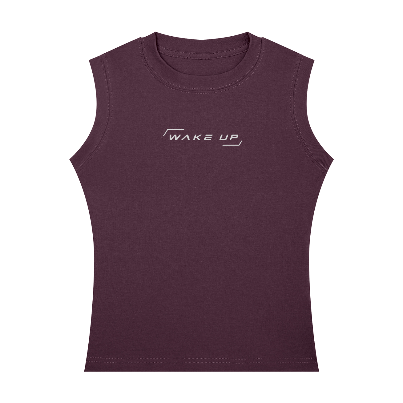 WAKE UP Women's Crewneck Tank Top