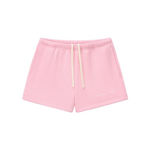 WAKE UP Essential Fleece Drawstring Sweatshorts