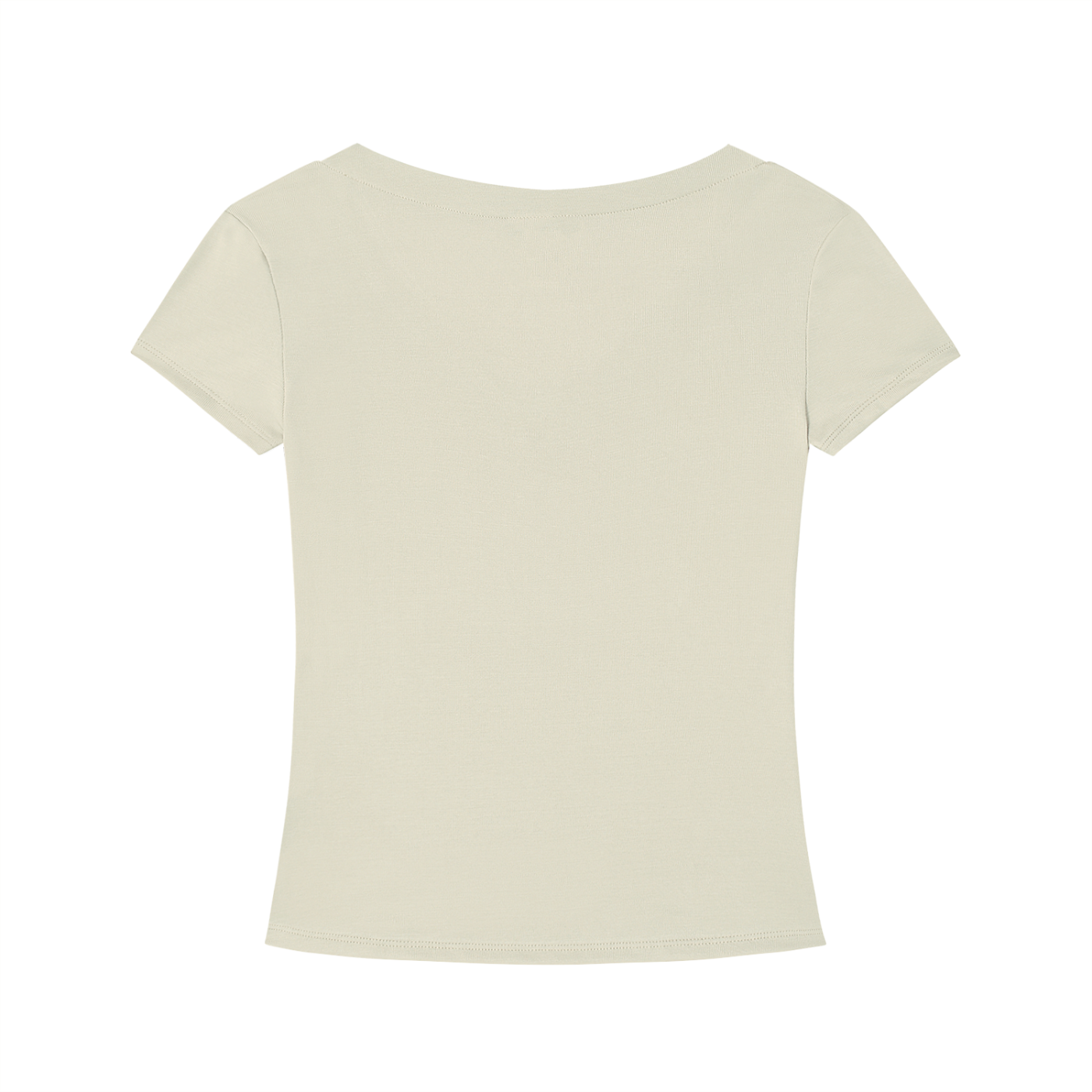 WAKE UP Tencel Slim Fit V-Neck T-Shirt
