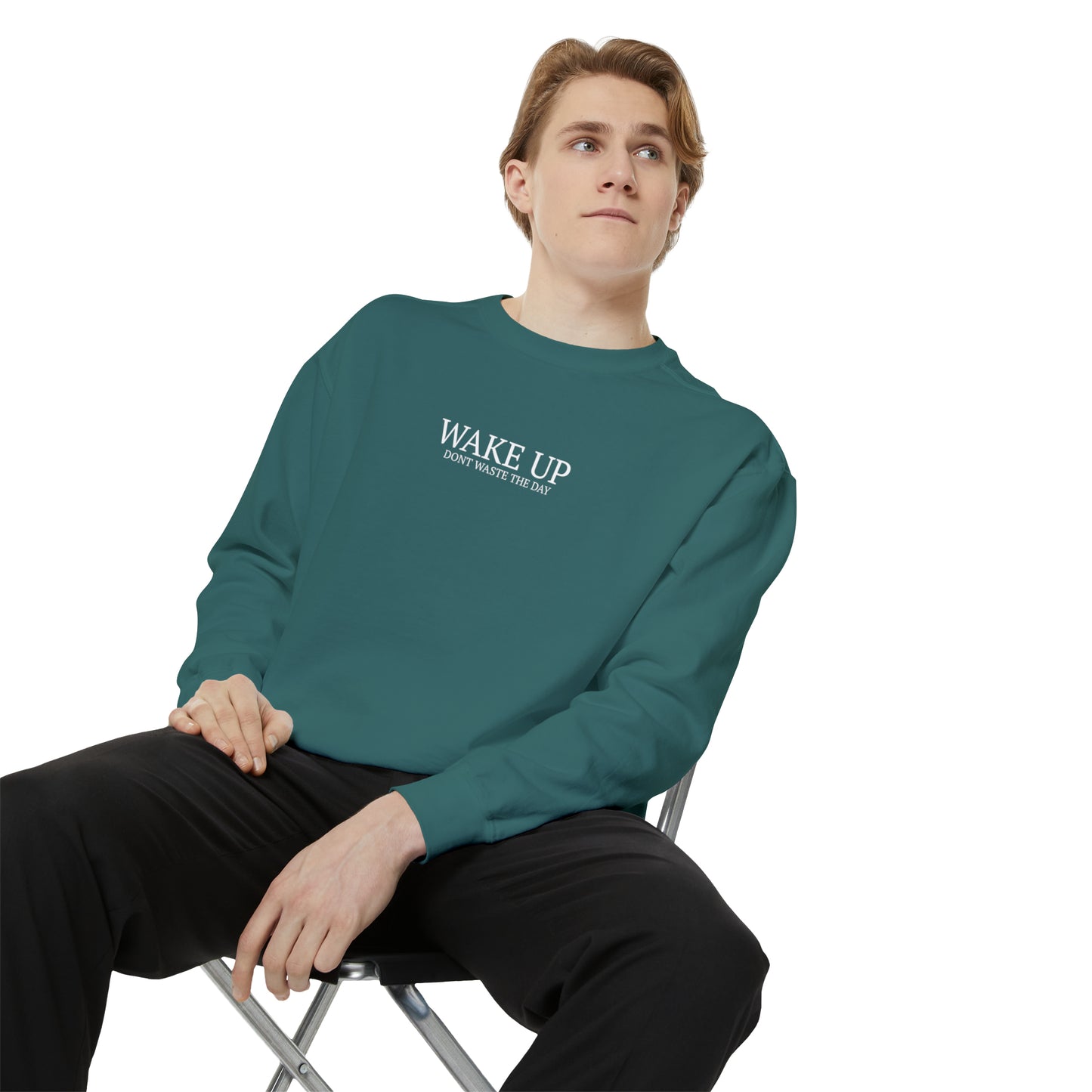 WAKE UP Crewneck (Middle Logo)