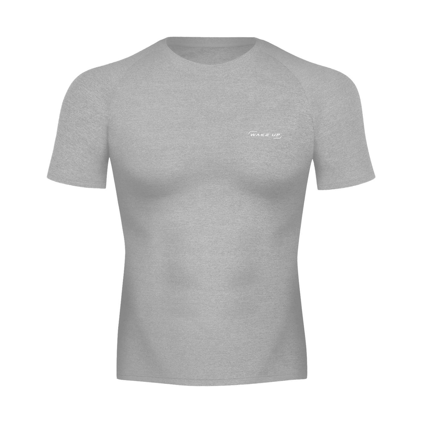 WAKE UP Compression Short Sleeve T-Shirt