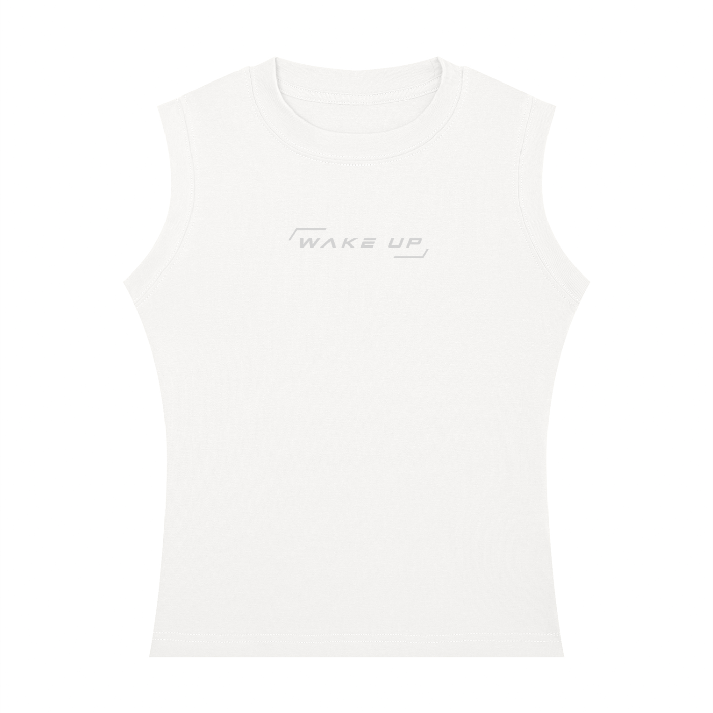 WAKE UP Women's Crewneck Tank Top