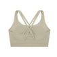 WAKE UP Strappy Criss-Cross Sports Bra