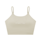 WAKE UP Spaghetti Strap Yoga Sports Bra