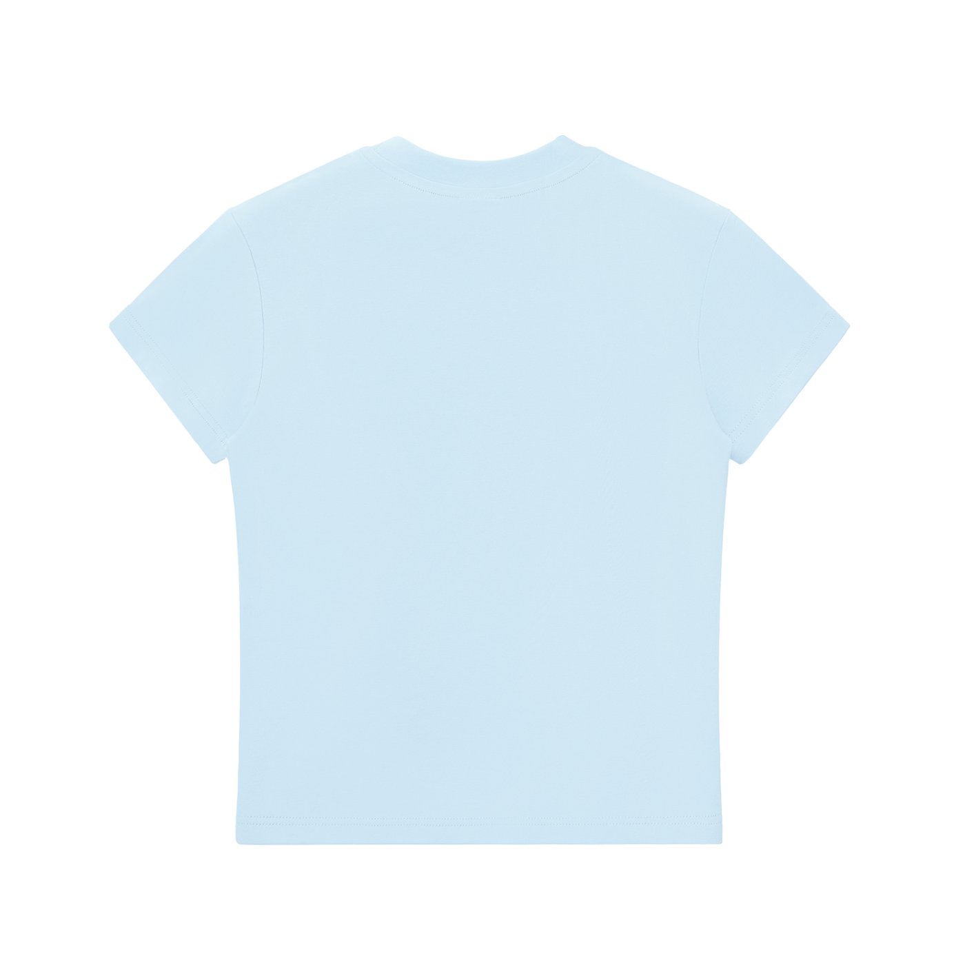 WAKE UP Essential Bodycon Crewneck T-Shirt